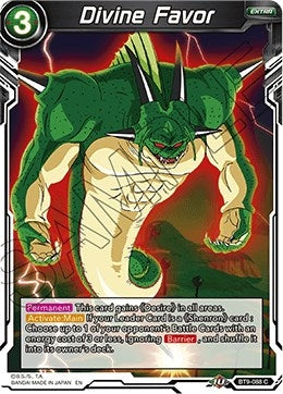 Image for Divine Favor (Universal Onslaught) (BT9-088) - Dragon Ball Super: Masters
