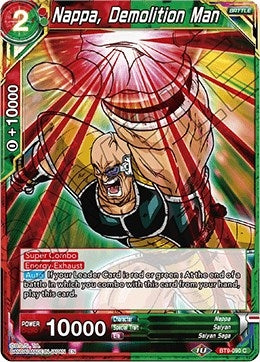 Image for Nappa, Demolition Man (Universal Onslaught) (BT9-090) - Dragon Ball Super: Masters