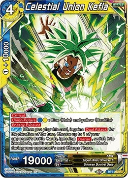 Image for Celestial Union Kefla (Universal Onslaught) (BT9-092) - Dragon Ball Super: Masters
