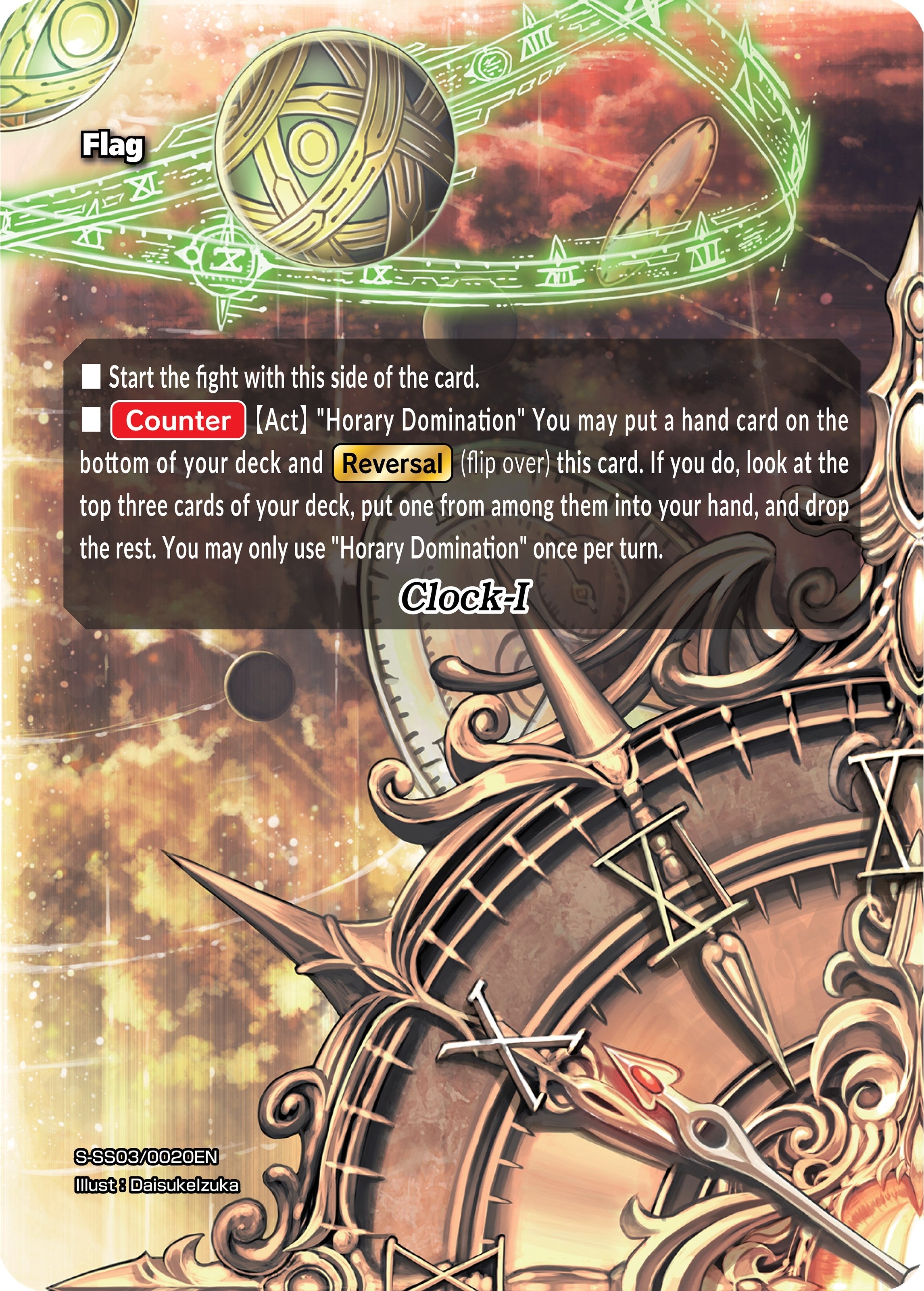 Image for Clock-I (S-SS03: The End Zero) (S-SS03/0020EN) - Future Card BuddyFight