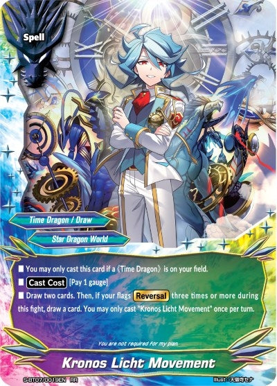 Image for Kronos Licht Movement (Perfected Time Ruler) (S-BT07/0019EN) - Future Card BuddyFight