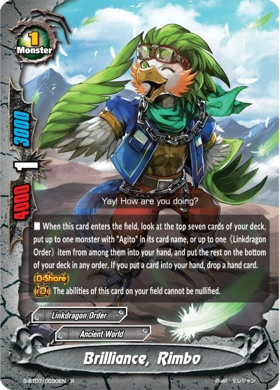 Image for Brilliance, Rimbo (Perfected Time Ruler) (S-BT07/0030EN) - Future Card BuddyFight