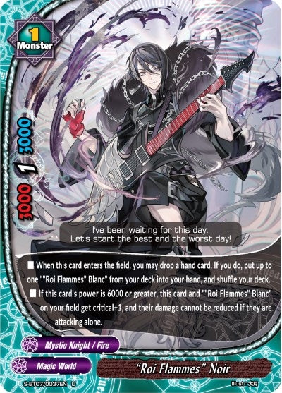 Image for “Roi Flammes” Noir (Perfected Time Ruler) (S-BT07/0037EN) - Future Card BuddyFight