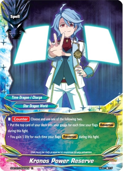 Image for Kronos Power Reserve (Perfected Time Ruler) (S-BT07/0065EN) - Future Card BuddyFight