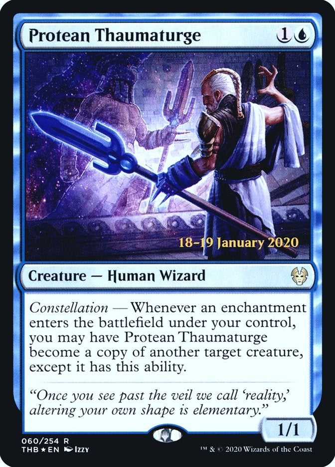 Image for Protean Thaumaturge (Prerelease Cards) (60) - Magic: The Gathering