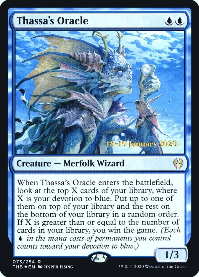 Image for Thassa's Oracle (Prerelease Cards) (73) - Magic: The Gathering