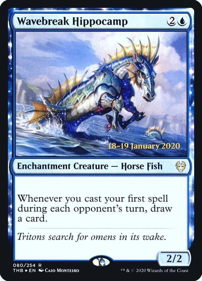 Image for Wavebreak Hippocamp (Prerelease Cards) (80) - Magic: The Gathering