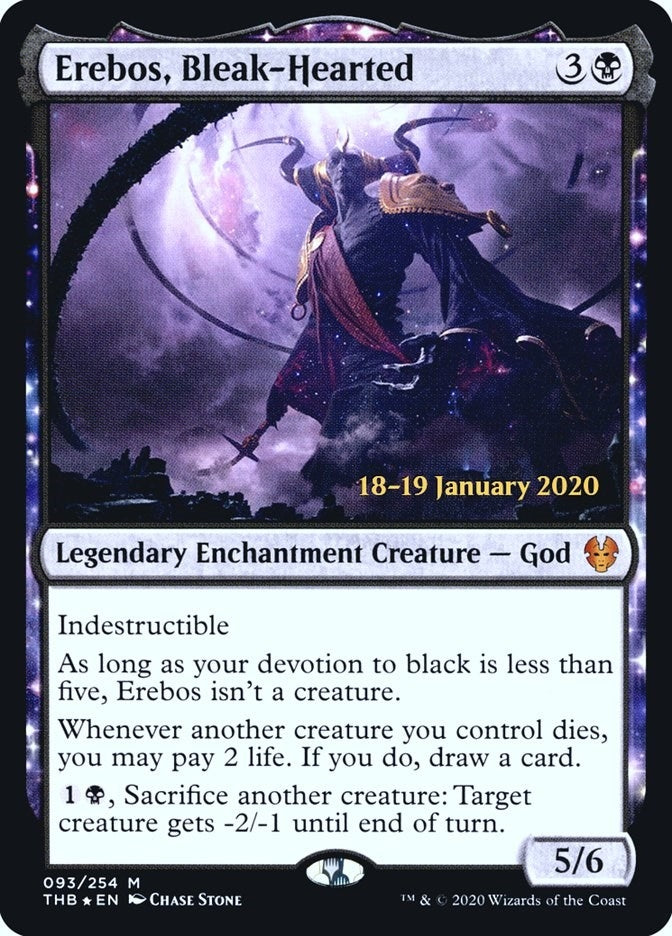 Image for Erebos, Bleak-Hearted (Prerelease Cards) (93) - Magic: The Gathering