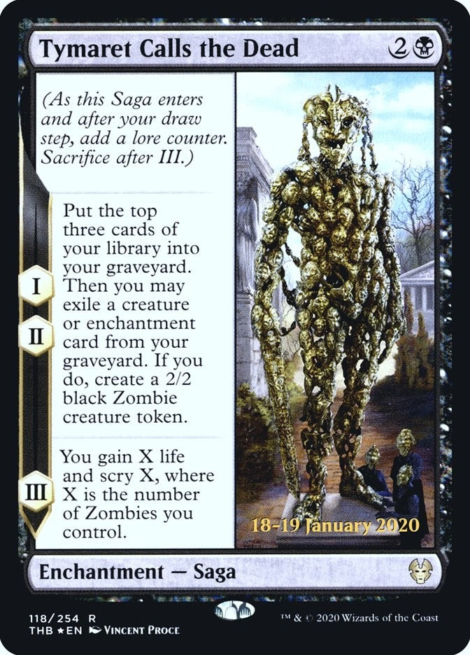 Image for Tymaret Calls the Dead (Prerelease Cards) (118) - Magic: The Gathering