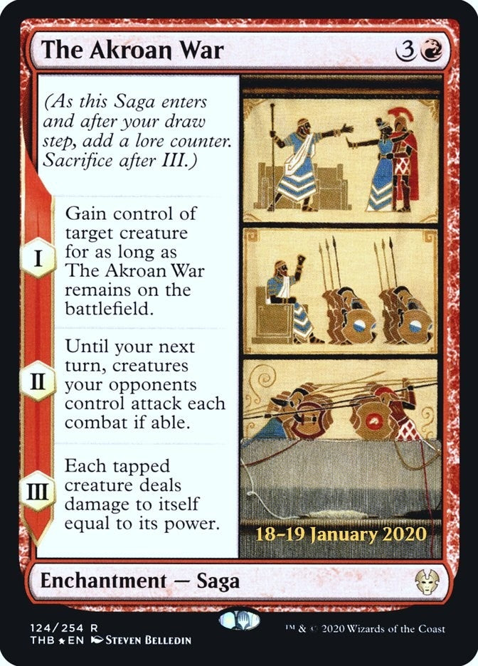 Image for The Akroan War (Prerelease Cards) (124) - Magic: The Gathering