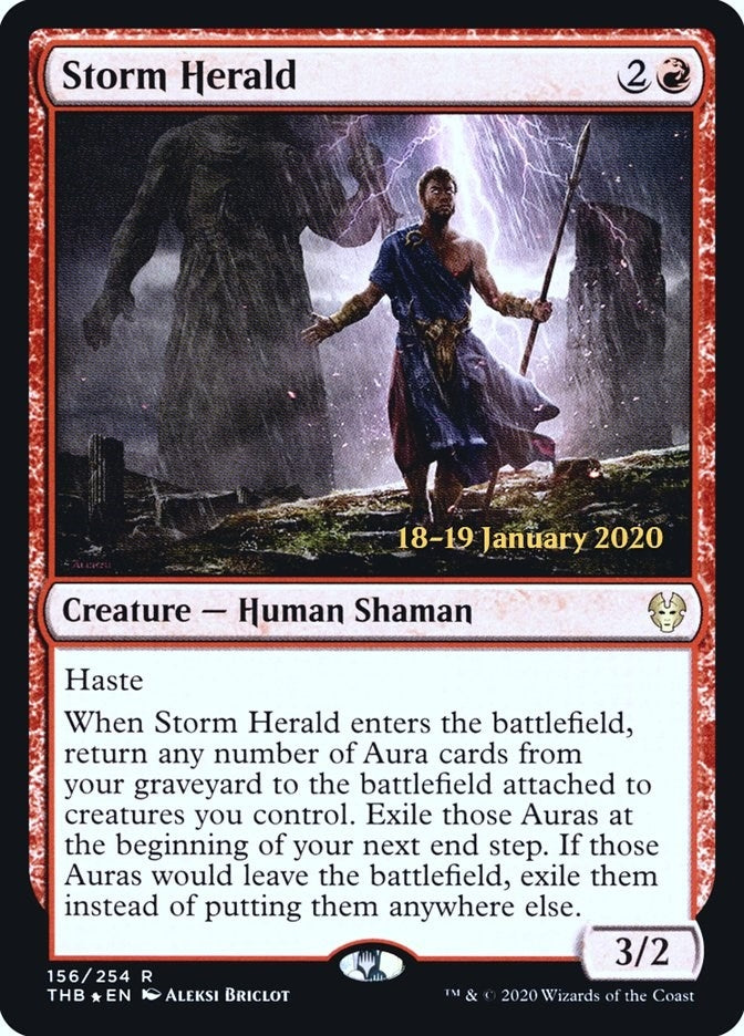 Image for Storm Herald (Prerelease Cards) (156) - Magic: The Gathering