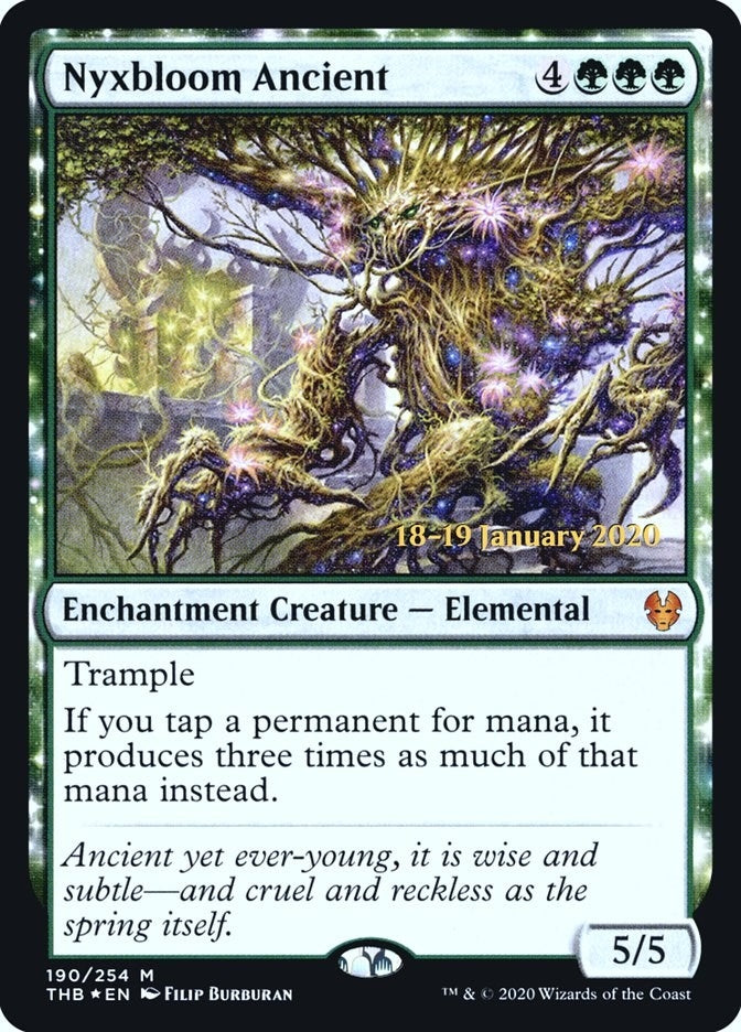 Image for Nyxbloom Ancient (Prerelease Cards) (190) - Magic: The Gathering