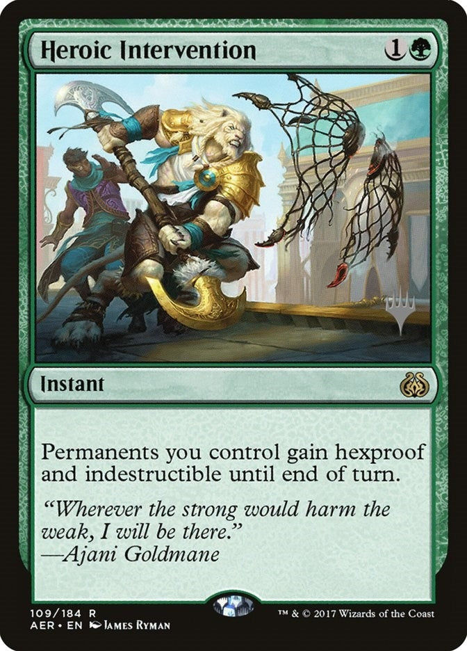 Image for Heroic Intervention (Promo Pack: Theros Beyond Death) (109) - Magic: The Gathering
