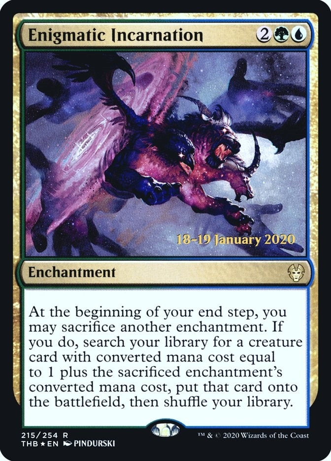 Image for Enigmatic Incarnation (Prerelease Cards) (215) - Magic: The Gathering