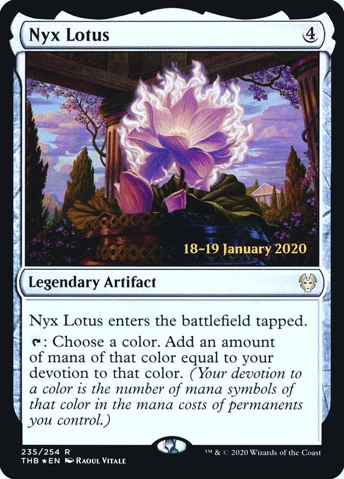 Image for Nyx Lotus (Prerelease Cards) (235) - Magic: The Gathering