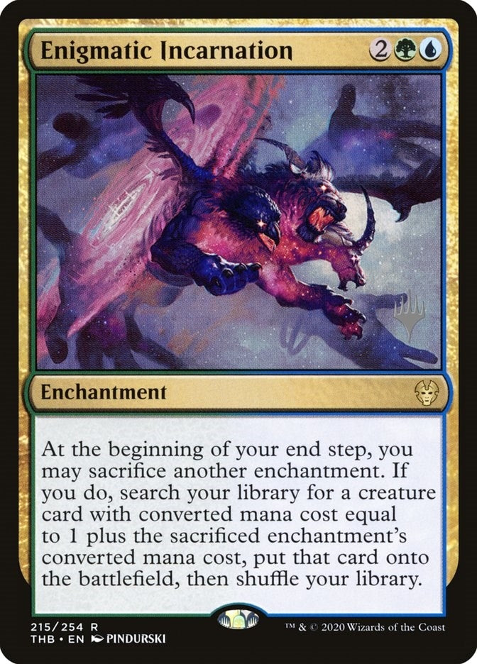 Image for Enigmatic Incarnation (Promo Pack: Theros Beyond Death) (215) - Magic: The Gathering