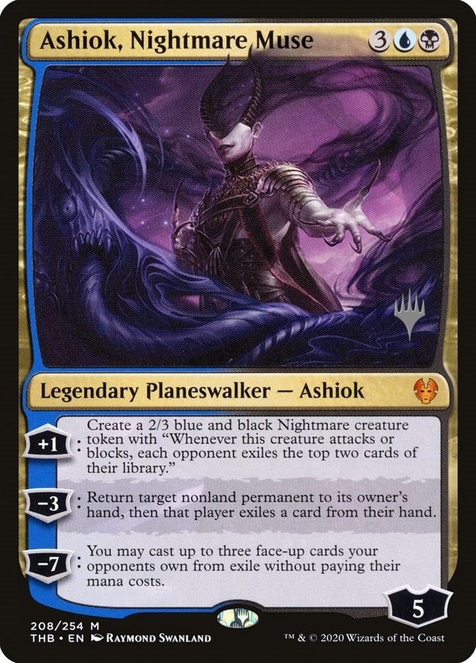 Image for Ashiok, Nightmare Muse (Promo Pack: Theros Beyond Death) (208) - Magic: The Gathering