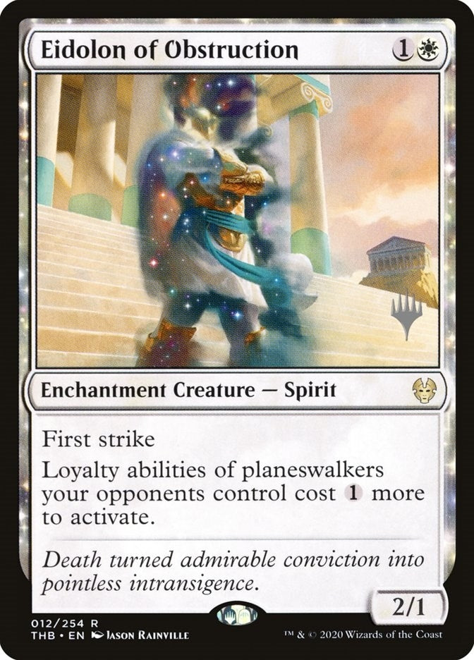 Image for Eidolon of Obstruction (Promo Pack: Theros Beyond Death) (12) - Magic: The Gathering
