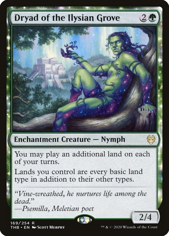 Image for Dryad of the Ilysian Grove (Promo Pack: Theros Beyond Death) (169) - Magic: The Gathering