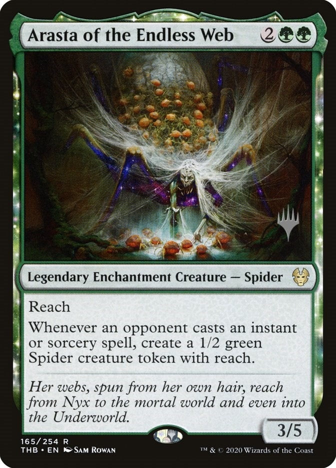 Image for Arasta of the Endless Web (Promo Pack: Theros Beyond Death) (165) - Magic: The Gathering