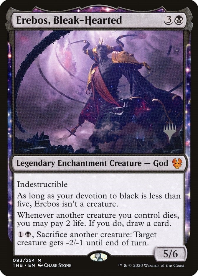 Image for Erebos, Bleak-Hearted (Promo Pack: Theros Beyond Death) (93) - Magic: The Gathering