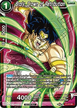 Image for Broly, Crown of Retribution (Promotion Cards) (P-177) - Dragon Ball Super: Masters