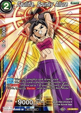 Image for Caulifla, Spunky Allure (Promotion Cards) (P-180) - Dragon Ball Super: Masters