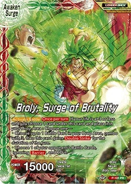 Image for Broly // Broly, Surge of Brutality (Promotion Cards) (P-181) - Dragon Ball Super: Masters