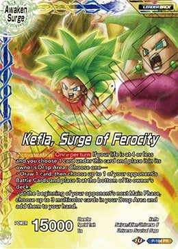 Image for Kefla // Kefla, Surge of Ferocity (Promotion Cards) (P-184) - Dragon Ball Super: Masters
