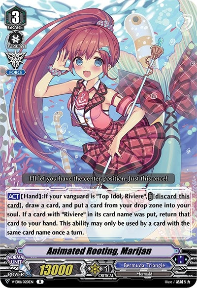 Image for Animated Rooting, Marijan (V-EB11: Crystal Melody) (V-EB11/020EN) - Cardfight Vanguard