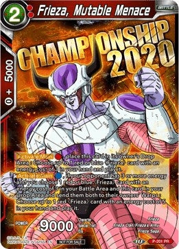 Image for Frieza, Mutable Menace (Promotion Cards) (P-201) - Dragon Ball Super: Masters