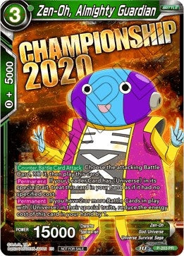 Image for Zen-Oh, Almighty Guardian (Promotion Cards) (P-203) - Dragon Ball Super: Masters