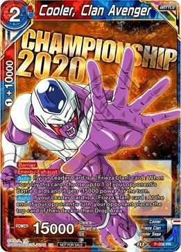 Image for Cooler, Clan Avenger (Promotion Cards) (P-209) - Dragon Ball Super: Masters