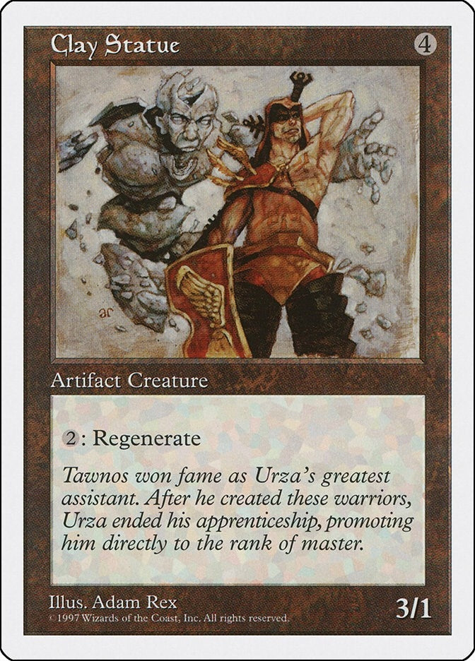 Image for Clay Statue (Fifth Edition) - Magic: The Gathering