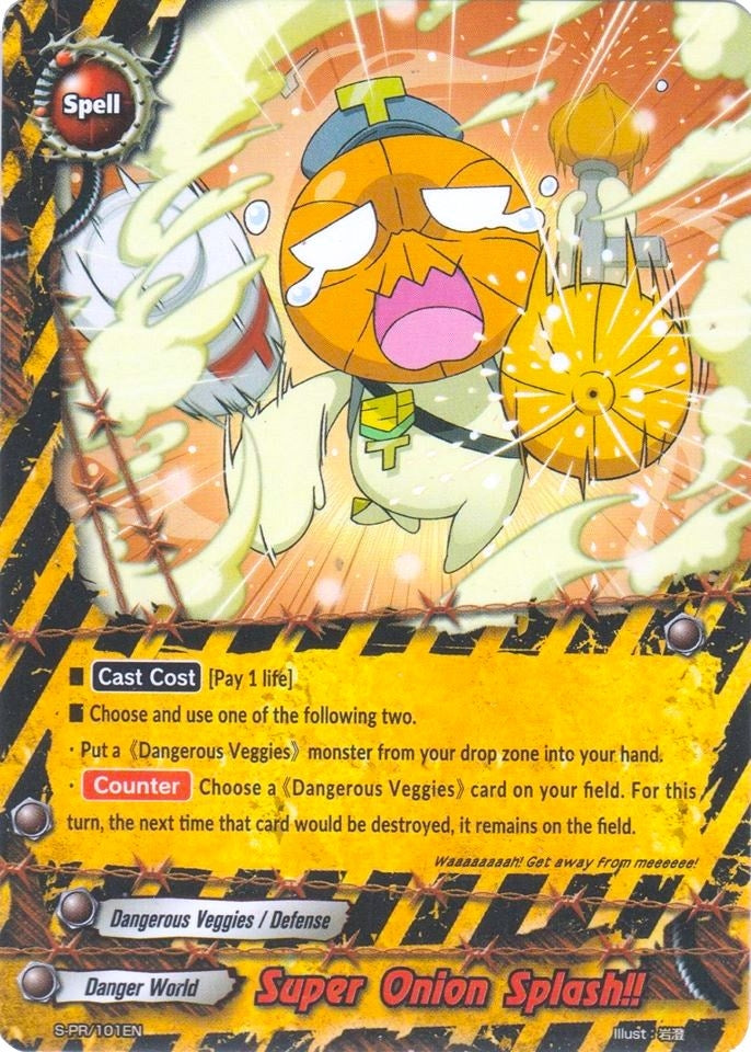 Image for Super Onion Splash!! (S-Promo Cards) (S-PR/101EN) - Future Card BuddyFight