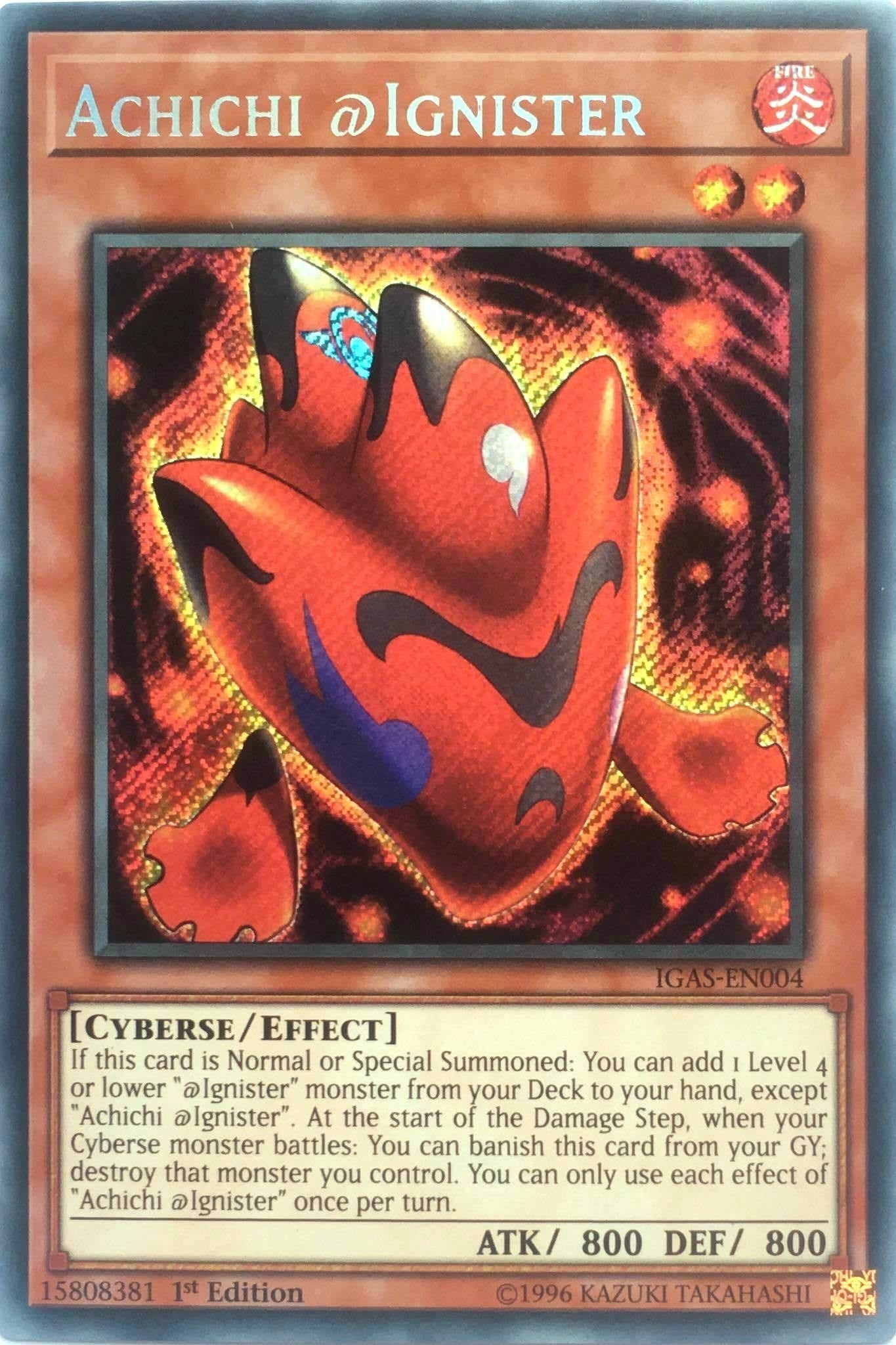 Image for Achichi @Ignister (Ignition Assault) (IGAS-EN004) - YuGiOh