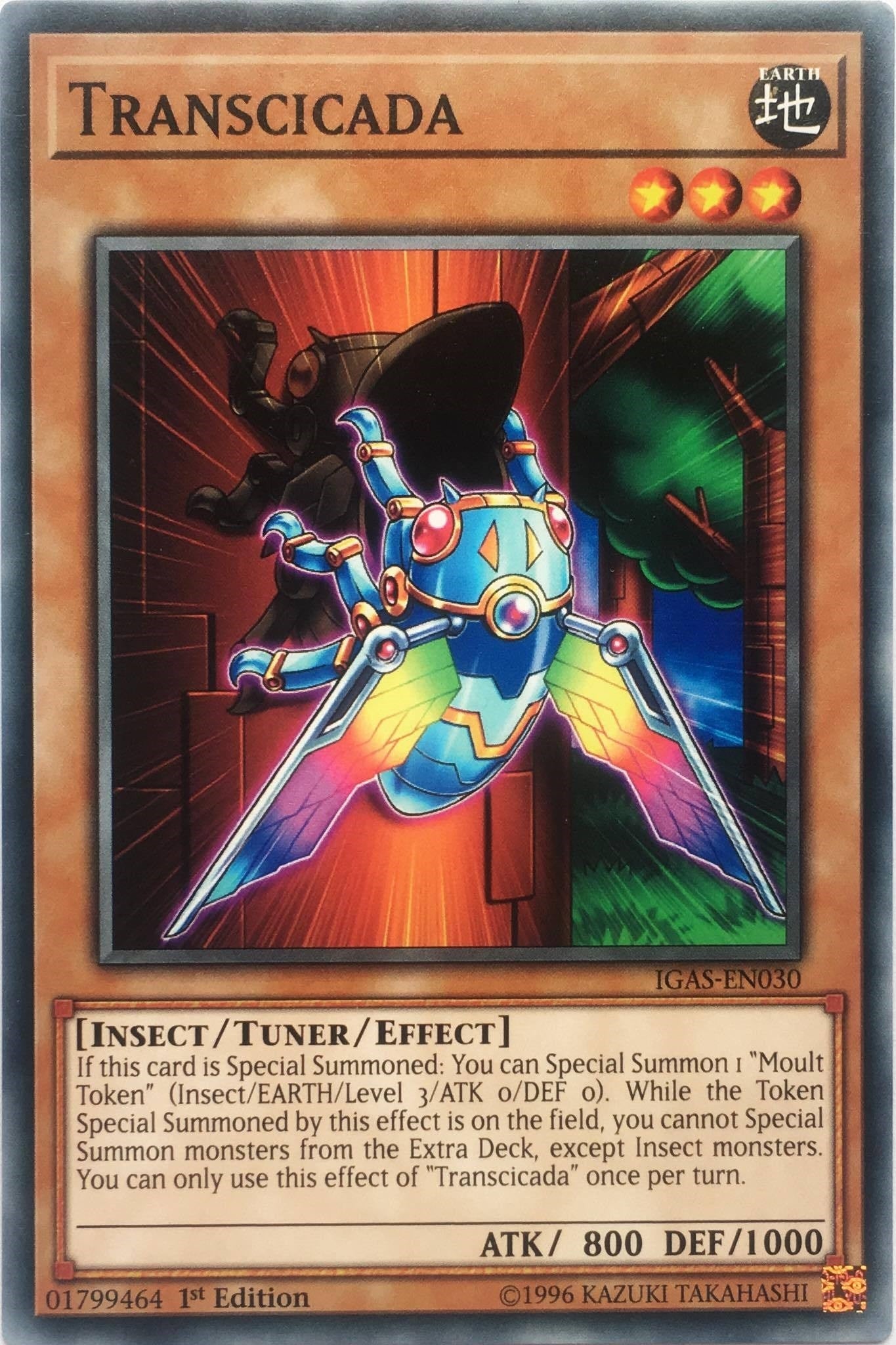 Image for Transcicada (Ignition Assault) (IGAS-EN030) - YuGiOh