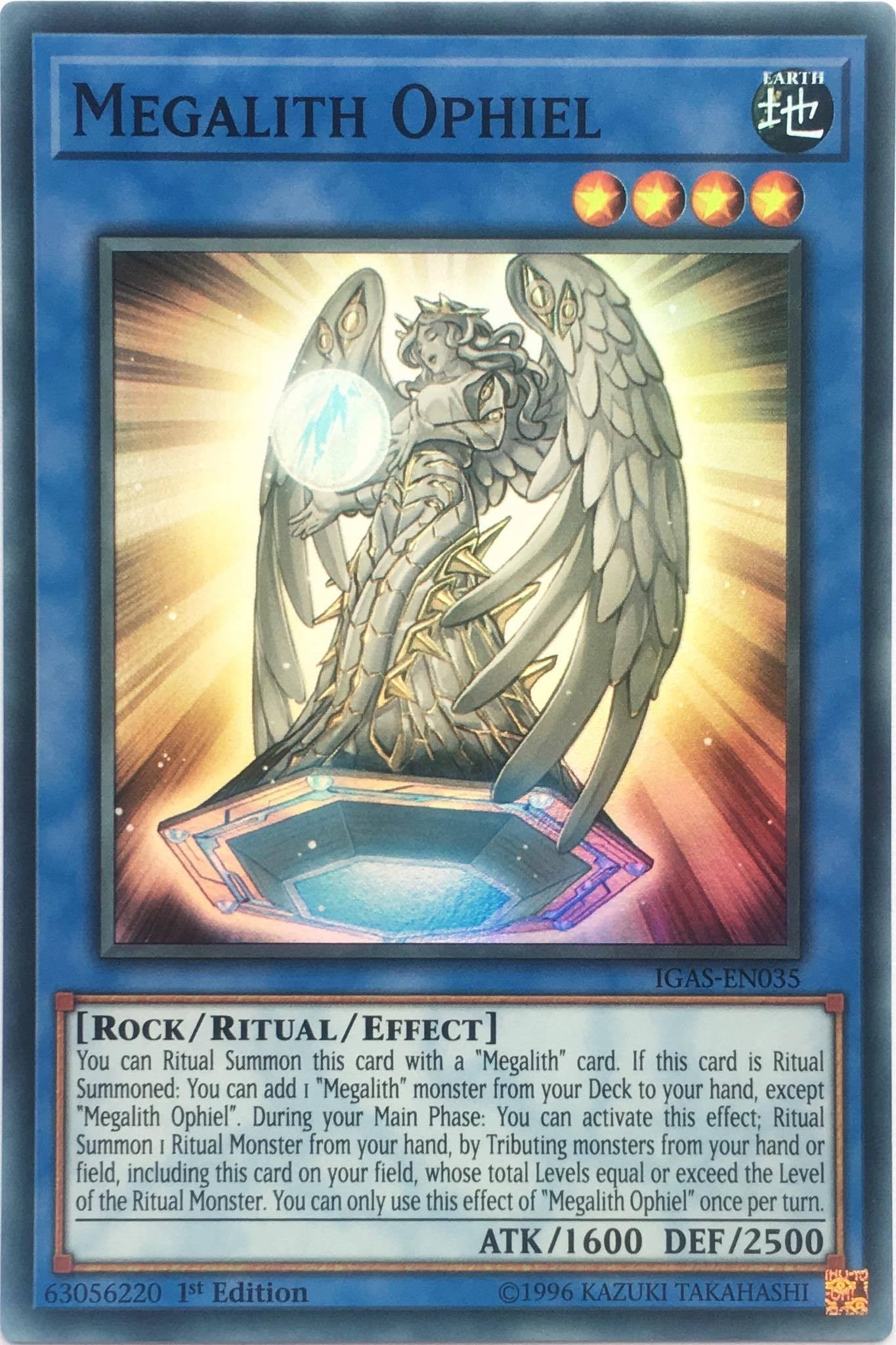 Image for Megalith Ophiel (Ignition Assault) (IGAS-EN035) - YuGiOh