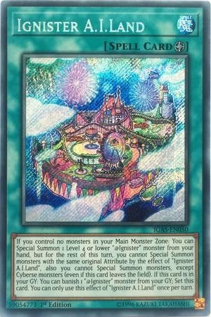 Image for Ignister A.I.Land (Ignition Assault) (IGAS-EN050) - YuGiOh