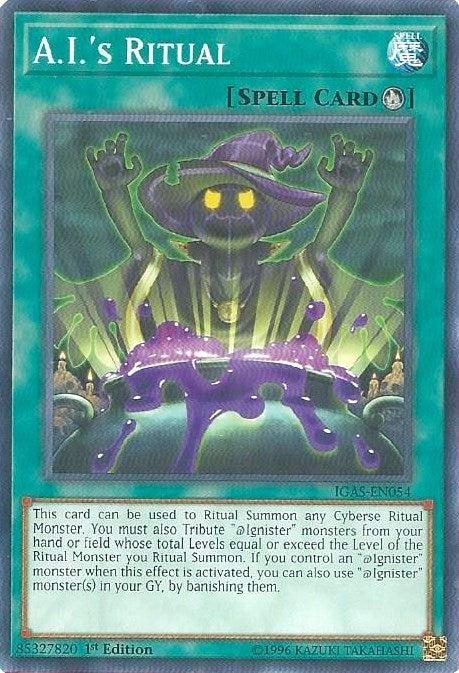 Image for A.I.'s Ritual (Ignition Assault) (IGAS-EN054) - YuGiOh