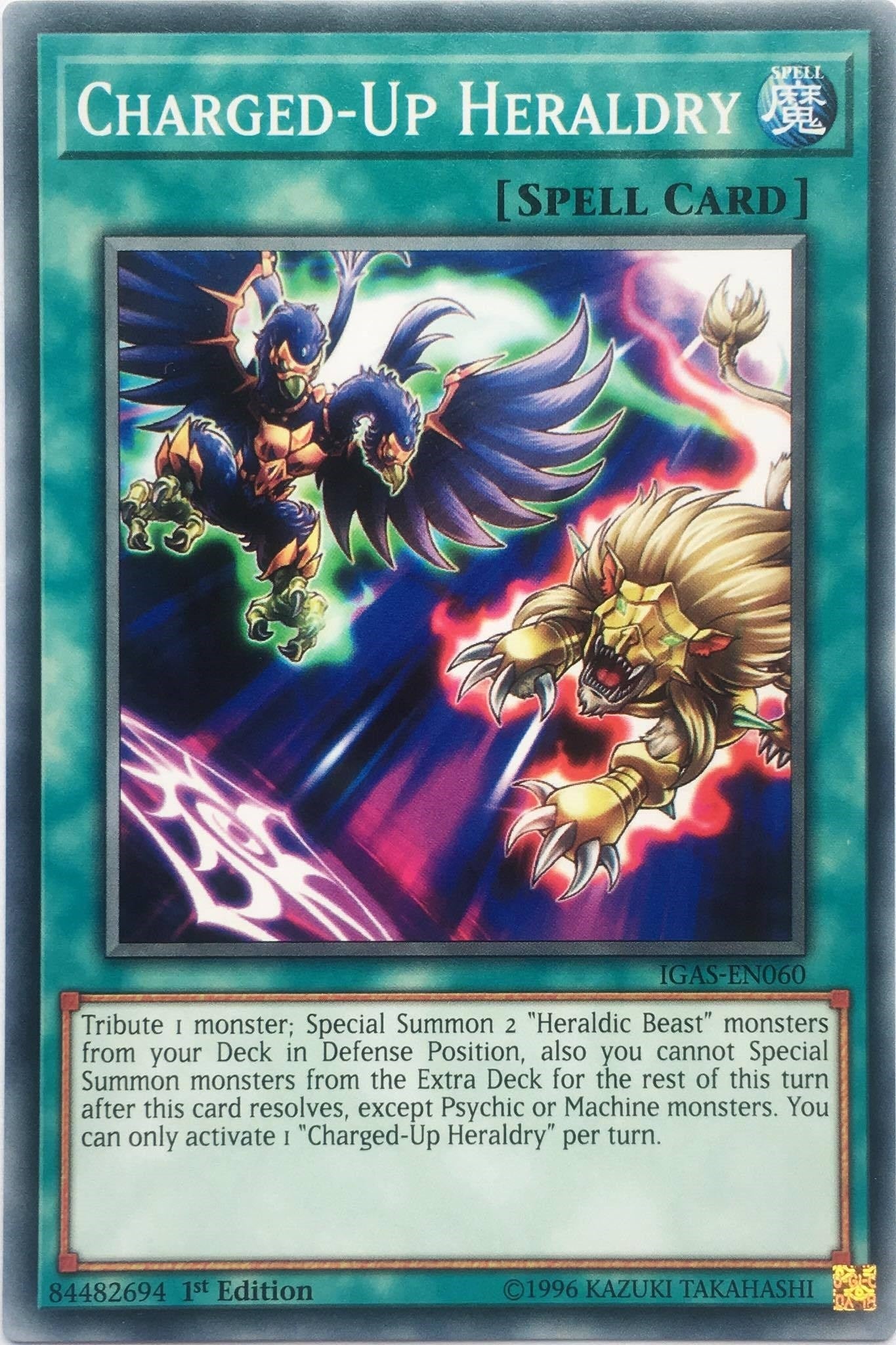 Image for Charged-Up Heraldry (Ignition Assault) (IGAS-EN060) - YuGiOh