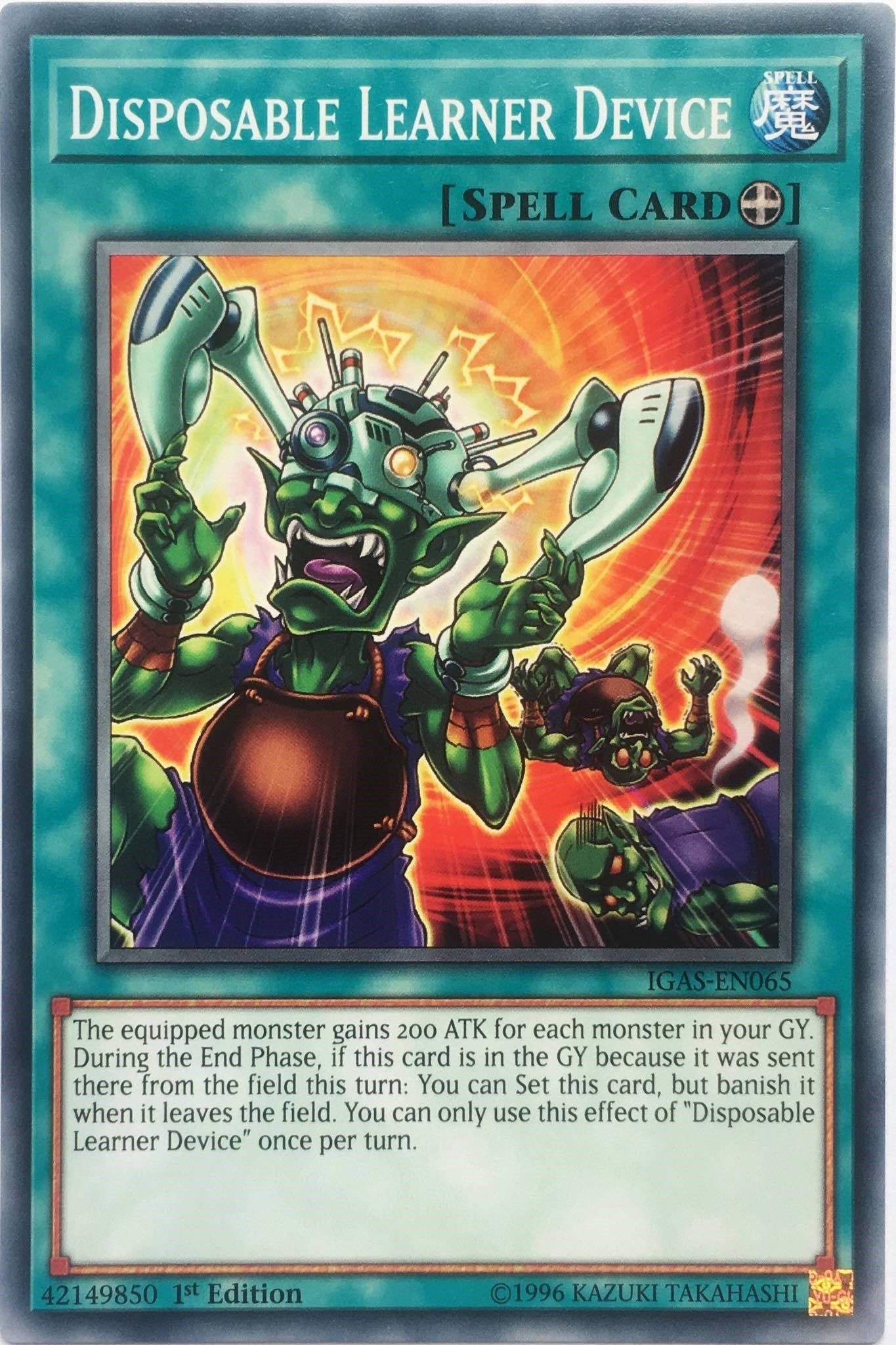 Image for Disposable Learner Device (Ignition Assault) (IGAS-EN065) - YuGiOh