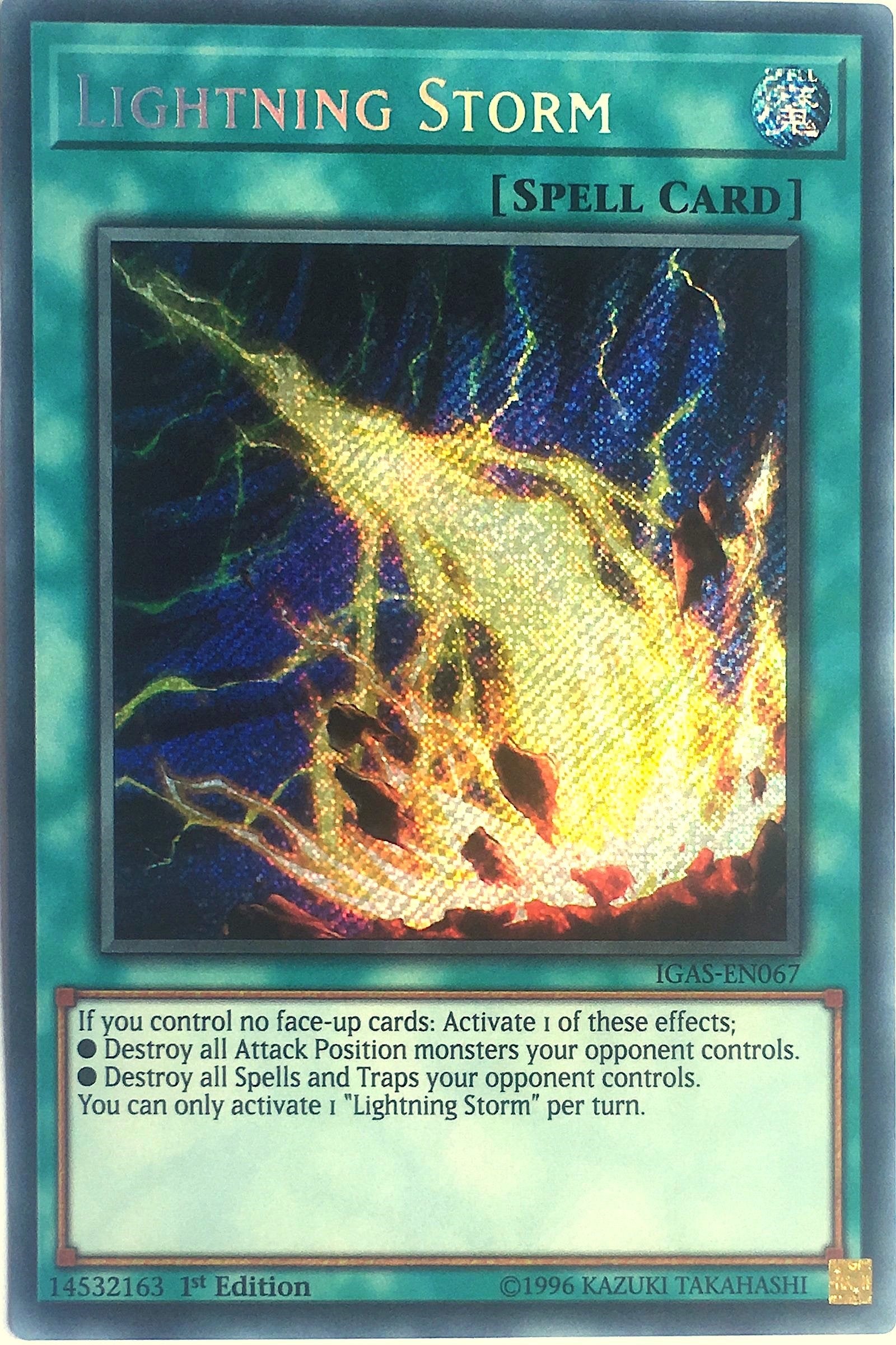 Image for Lightning Storm (Ignition Assault) (IGAS-EN067) - YuGiOh