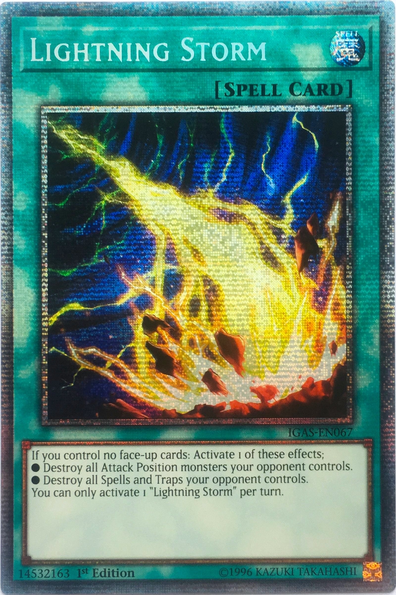 Image for Lightning Storm (Starlight Rare) (Ignition Assault) (IGAS-EN067) - YuGiOh