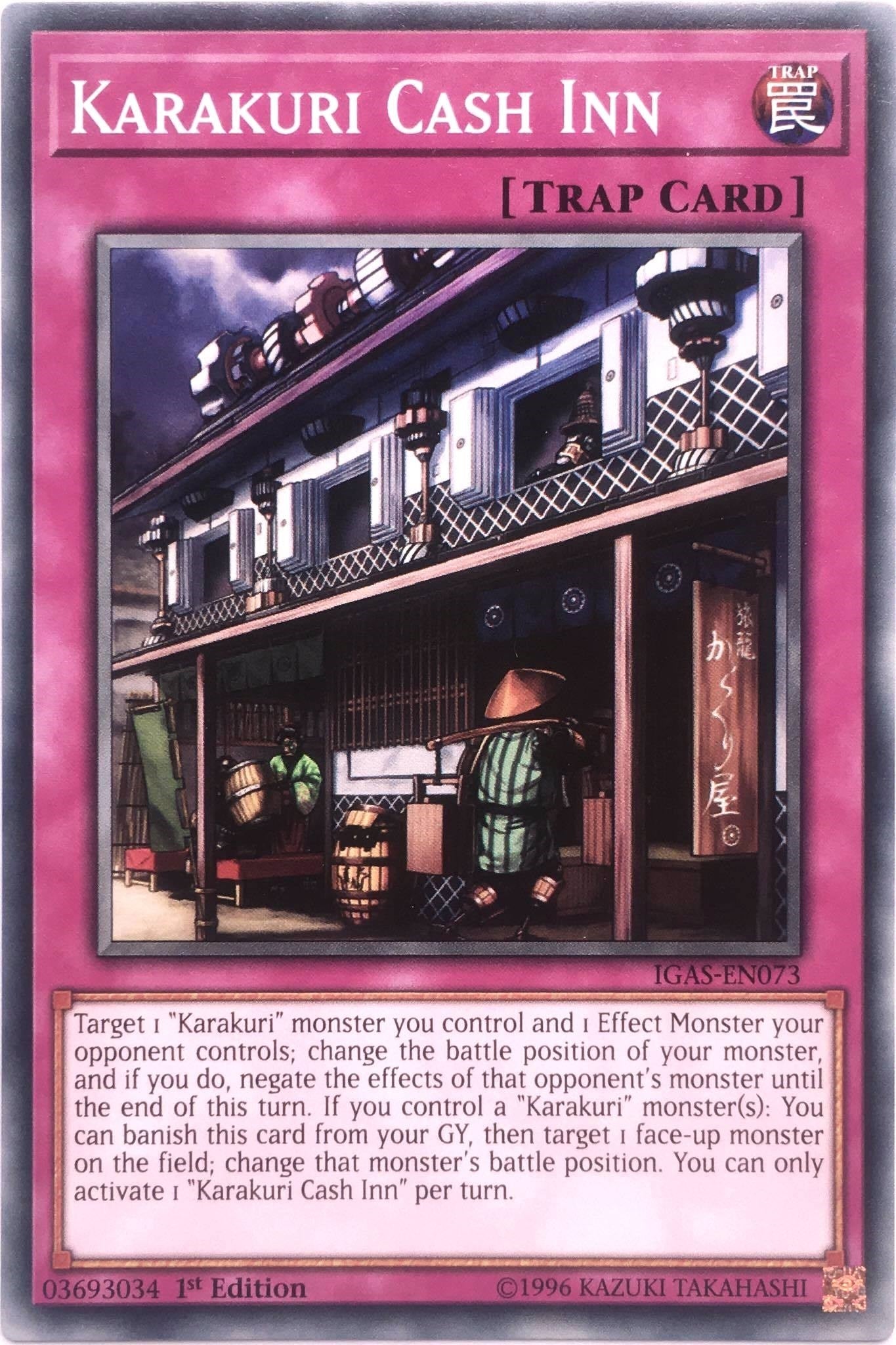 Image for Karakuri Cash Inn (Ignition Assault) (IGAS-EN073) - YuGiOh