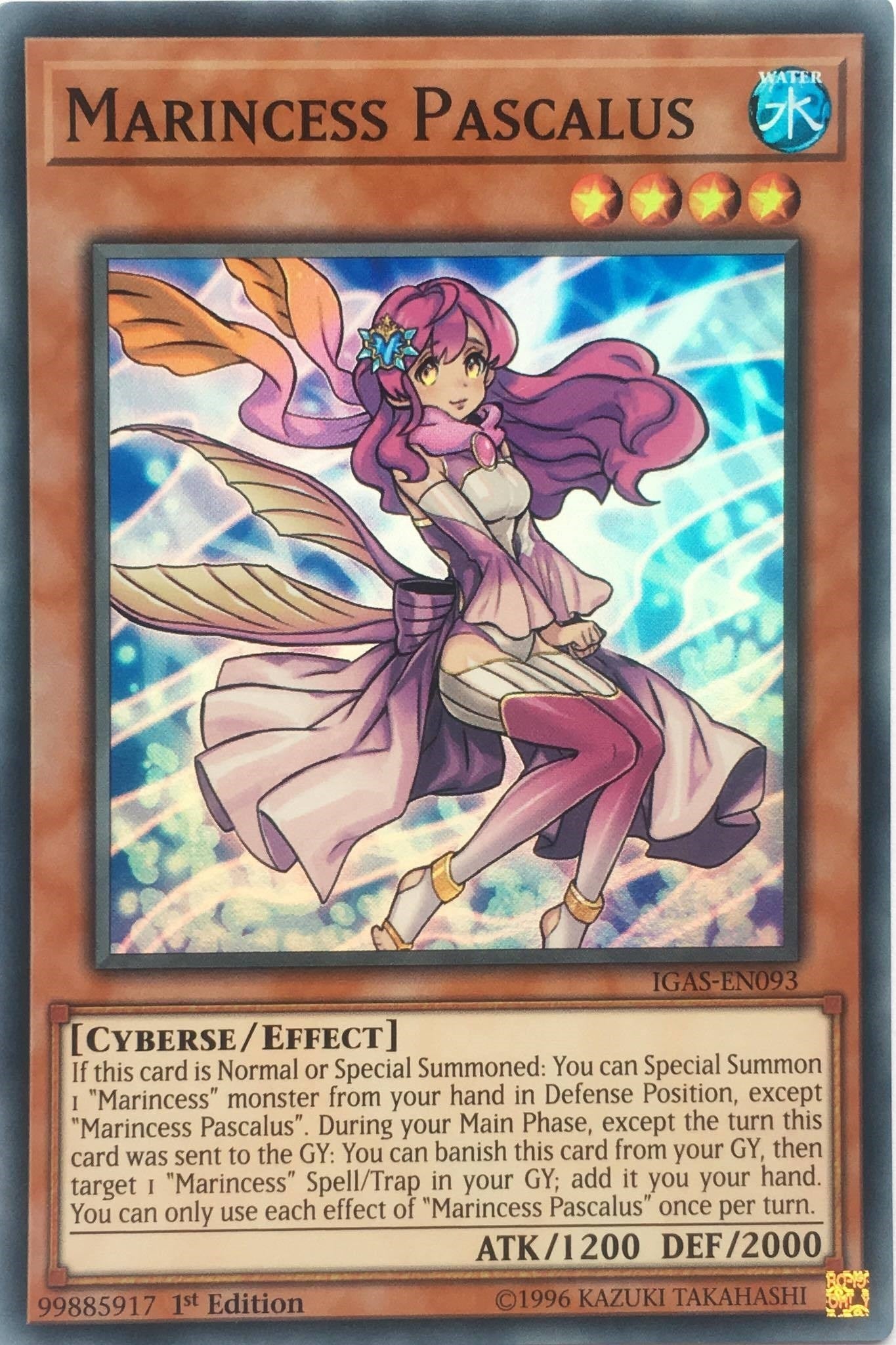 Image for Marincess Pascalus (Ignition Assault) (IGAS-EN093) - YuGiOh