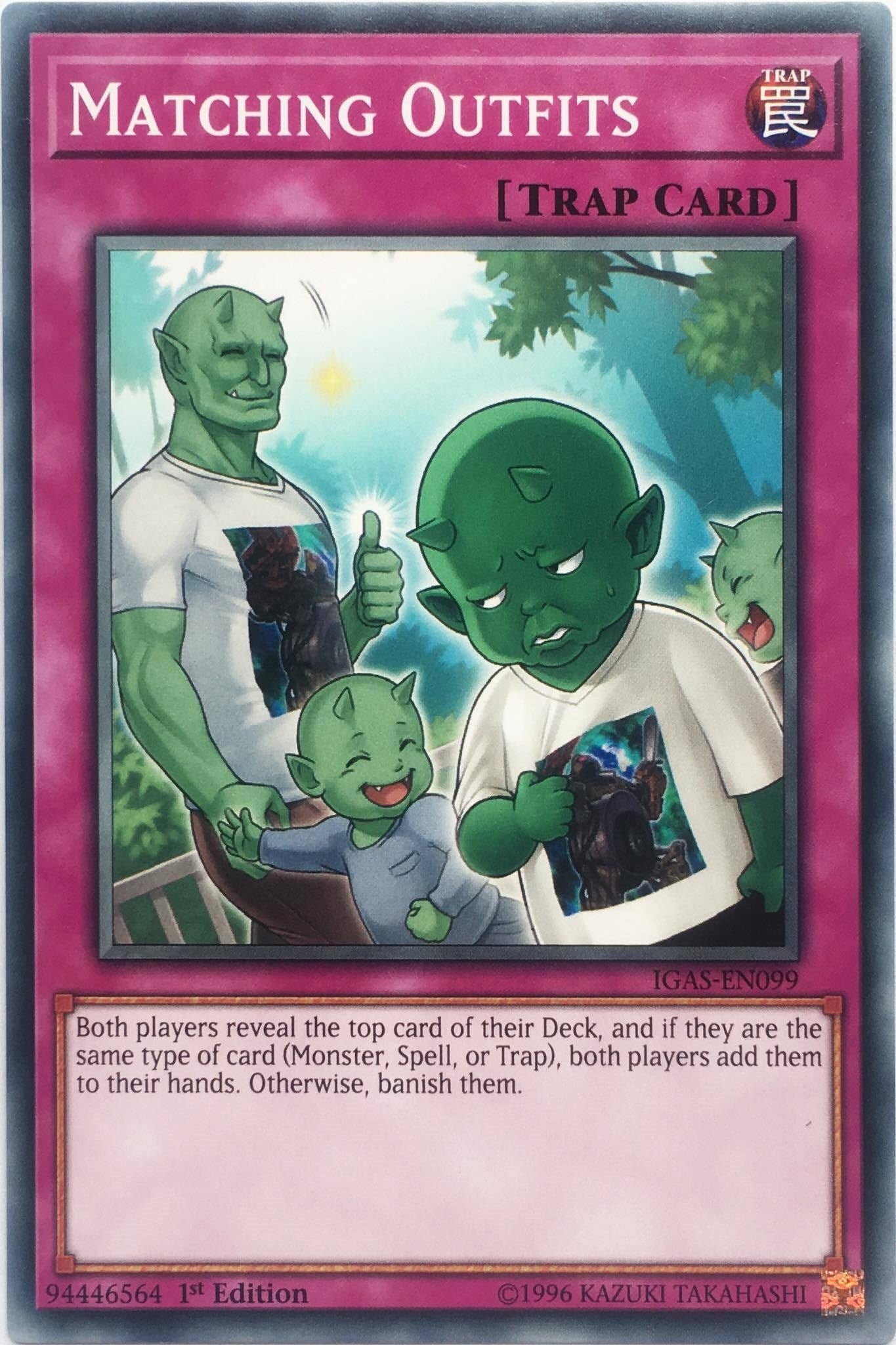 Image for Matching Outfits (Ignition Assault) (IGAS-EN099) - YuGiOh