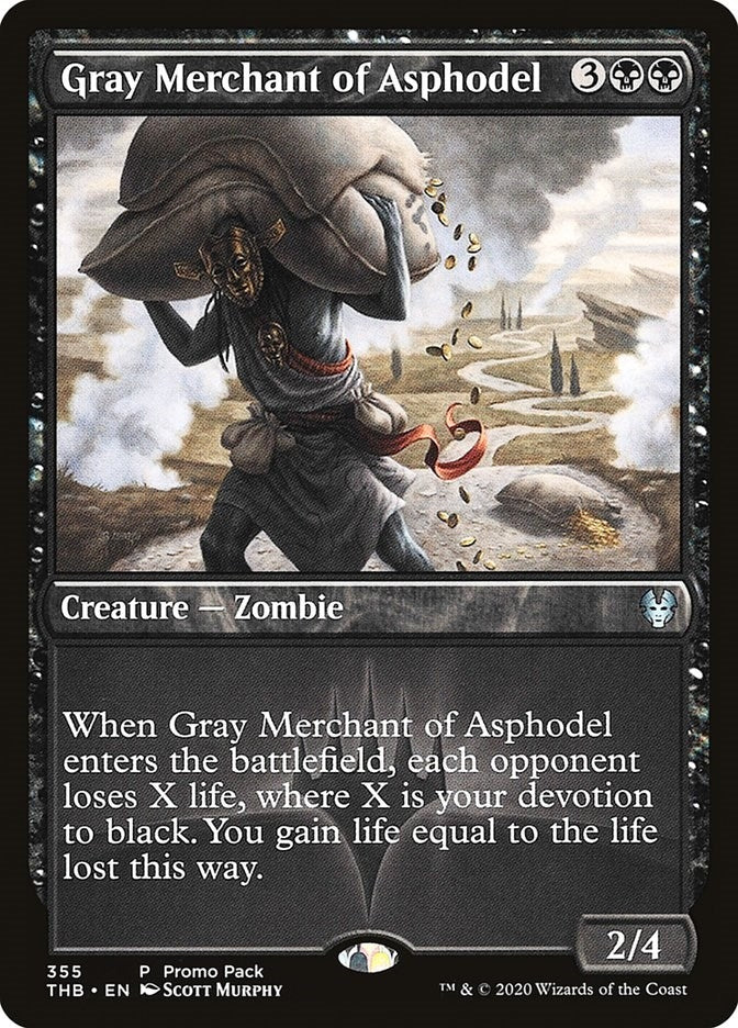 Image for Gray Merchant of Asphodel (Promo Pack: Theros Beyond Death) (355) - Magic: The Gathering