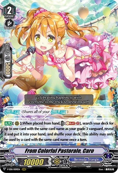 Image for From Colorful Pastorale, Caro (V-EB11: Crystal Melody) (V-EB11/009EN) - Cardfight Vanguard