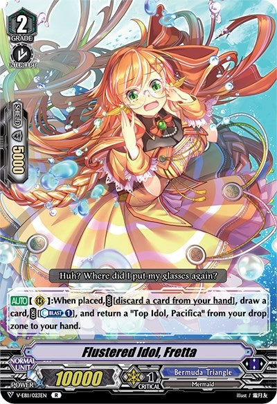 Image for Flustered Idol, Fretta (V-EB11: Crystal Melody) (V-EB11/023EN) - Cardfight Vanguard